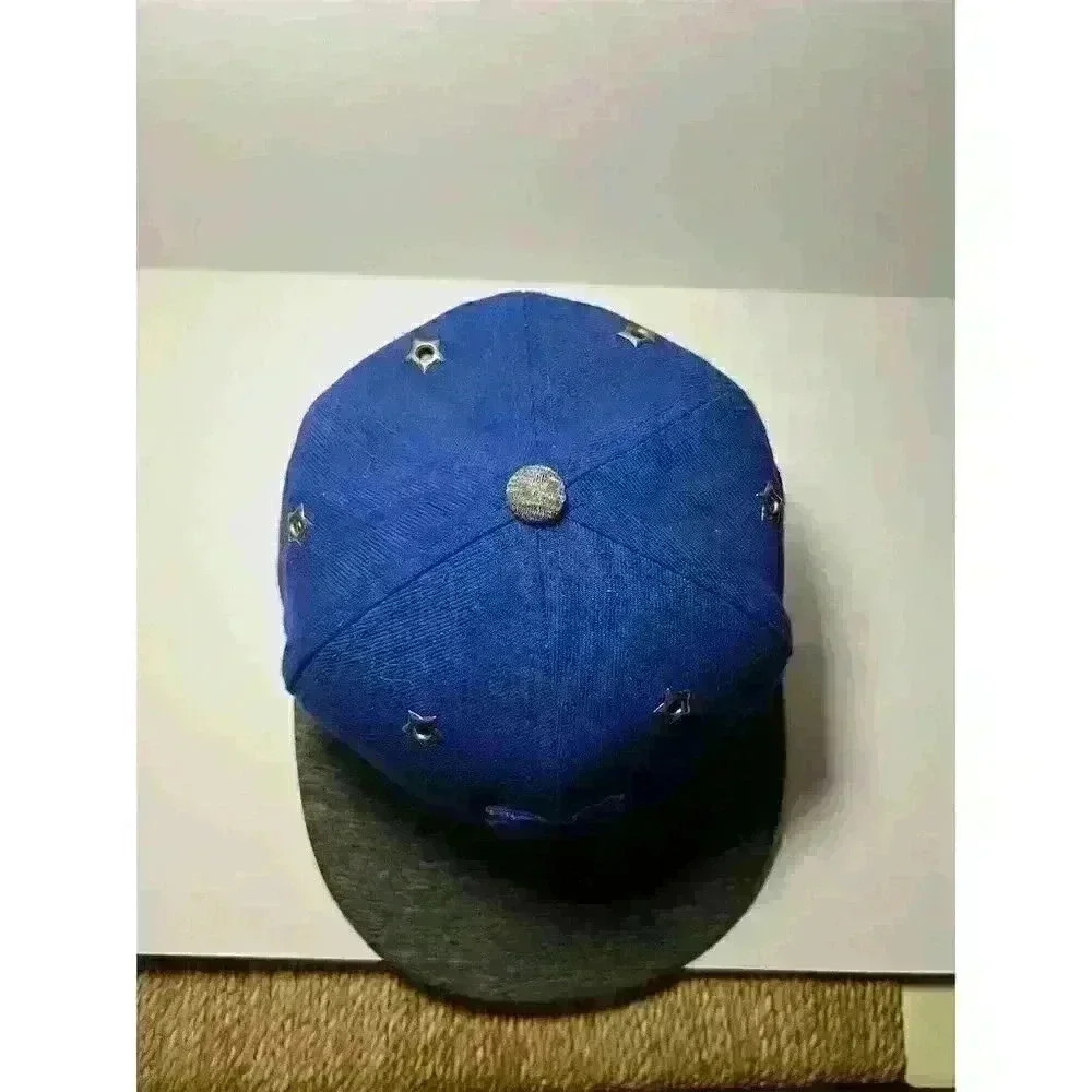 New Era New York Mets 59FIFTY Fitted Hat Blue Size 6 7/8 MLB - Picture 5 of 13
